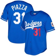 SHUNAICHI Baseball Jersey Mens Los Angeles Dodgers Training Fashion Button Baseball Jersey Cardigan