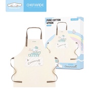 [CHEFMADE] CINNAMOROLL Cartoon pure cotton apron Cooking Apron Cotton Waterproof Oilproof Apron Baki