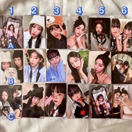 Le Sserafim Unforgiven Weverse Album photocard pc Chaewon Yunjin Sakura Kazuha Eunchae