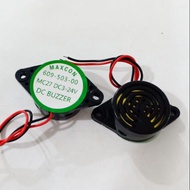1 biji DC BUZZER DC3V-DC24V buzzer dc 3v to dc 24v School Project