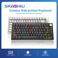 SKYSHIU SK75 Mechanical Keyboard 75% Layout Hot-Swap Gasket Structure Suitable for Gaming & Customiz