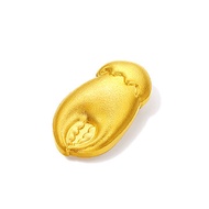 ZHOU LIU FU 周六福 24K Solid Gold Ingot Real Pure 999 Gold Bar Nugget Bullion Bean Star Heart Love Inve