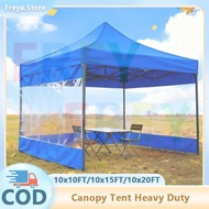10x10 Canopy Tent Heavy Duty Outdoor Waterproof Retractable Canopy Tent With Sidewall Khemah Rangka