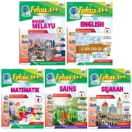 TAHUN 4, TAHUN 5 & TAHUN 6 | FOKUS A++ | BM, ENGLISH, MATEMATIK, SAINS, SEJARAH [FARGOES]