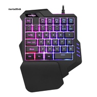 Tur g92 Keyboard Gaming Kabel USB dengan Backlight 35 Tombol