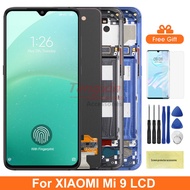 Super AMOLED 6.39'' Mi 9 M1902F1G Display Screen With Fingerpritns for Xiaomi 9 Mi9 Lcd display Touc