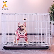 ST-🚤Teddy Dog Cage Golden Retriever Samoyed Dog Cage Large Dog Large Dog Iron Cage Pet Cage Cat Cage Small Dog ZSVI