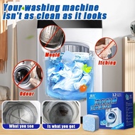 Pencuci Mesin Basuh Tablets Powerful Clean 99% Sterilisation Front Top Load