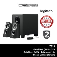 LOGITECH Z313 SPEAKER SYSTEM WITH SUBWOOFER (980-000413)