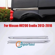 Chrome Cover Rubber Door Slider Door Track Nissan Evalia Nv200