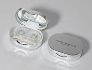 DDS - 美瞳護理收納盒子隱形眼鏡盒(規格:UV【銀色】)#N134_017_110
