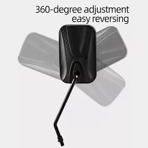 Custom Large Motorcycle Side View Mirror - For Three-Wheeler, Tuk Tuk, Motorcycle Frame & Body Parts