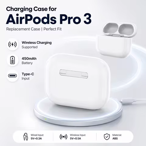 Wireless Earbuds Charging Box Replacement for Airpods Pro 3 TWS Earbuds Charging Case LED Indicator 