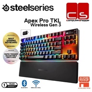 SteelSeries Apex Pro TKL Gen 3 RGB Omnipoint 3.0 Mechanical Gaming Keyboard *** FREE BACK PACK ***