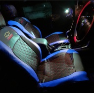 ชุดหุ้มเบาะรถยนต์ ขนาดตรงรุ่น COLORADO 12-19 VIP 5D แบบสวมทับ คู่หน้า (N / LINE 2)