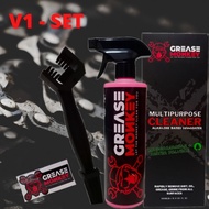 (LIMITTED COMBO SALE) GREASE MONKEY MULTI PURPOSE CLEANER PENCUCI RANTAI/ ENGINE / RIM/HOUSEHOLD