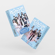 92pcs Hearts2Hearts H2H FOCUS Album Lomo Cards The Chase Stickers Pretty Please Butterflie Photocard