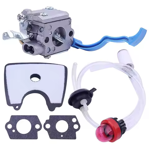 Carburetor with Air Fuel Filter Line Tune for Husqvarna 125B 125BX