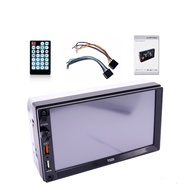 7021b เครื่องเสียงรถยนต์ 7 นิ้ว 2 din HD รถวิทยุบลูทูธ FM เครื่องเสียงรถยนต์ MP5 เครื่องเล่นมัลติมีเ