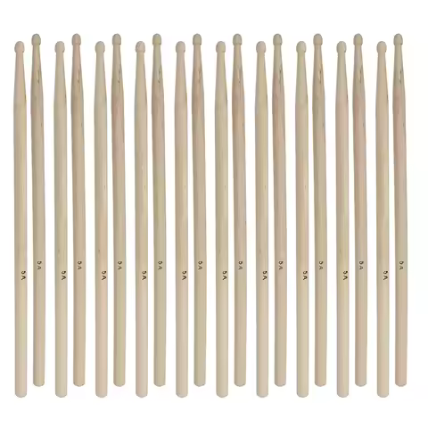5A 5B 7A Drum Sticks Maple Jazz Drumsticks Drum Mallets Professional Percussion Instruments Parts &