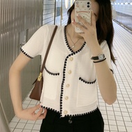 C&M SHOP Temperamentally Versatile Short-sleeved Top Jacket