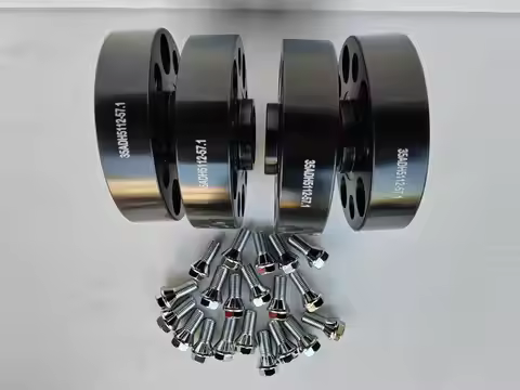 Painted Modified Car Aluminum Wheel Spacer 5X112X57.1X14X1.5-25mm for Audi a4 b7 2007  MG RuitengAud