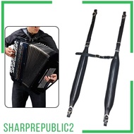 [Sharprepublic2] Accordion Harness Accordion Strap Ukulele Strap Lightweight Support Strap Neck
