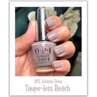 OPI Infinite Shine - Taupeless Beach ยาทาเล็บกึ่งเจล สีเทาเท่ห์ๆแนวๆ