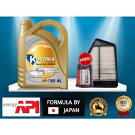 A463III# HONDA ACCORD SDA 2003y -2007y AIR FILTER + OIL FILTER + KOYOMA ENGINE OIL (combo offer) 10W