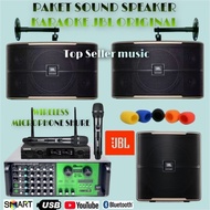 PROMO PAKET SOUND KARAOKE JBL 10 INCH + SUBWOOFER JBL 12INCH ORI ( CLASS III )