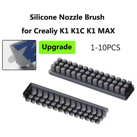 For Creality K1 K1C K1 MAX Nozzle Wiper Silicone Brush 3D Printer Nozzle Cleaner Tool K1 Wipe 3D Pri