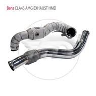 HMD Stainless Steel Exhaust System High Flow Performance Downpipe for Mercedes Benz AMG A45 CLA45 GL