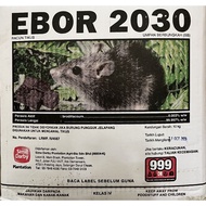 * ORIGINAL * Ebor 2030 10kg / racun serangga / tikus / brodifacoum " ready stock "