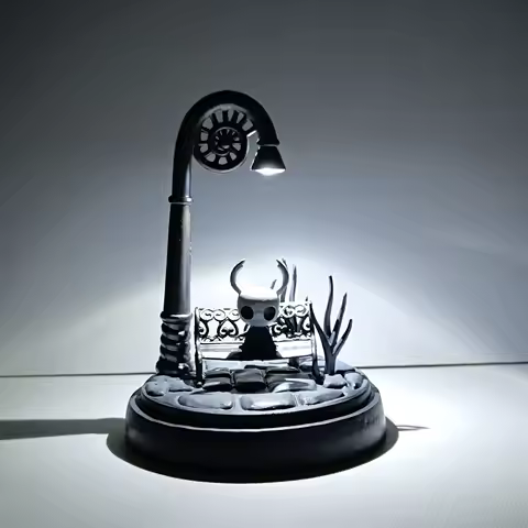 11cm Hollow Knight Action Figures Street Lamp Hollow Knight Decoration Figures Ornament