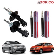 Tokico โช้คอัพ หน้า หลัง Toyota All new Vios Yaris NCP150 NSP152 ปี 13-19 / โช๊คอัพหน้า โช้คหน้า โช๊