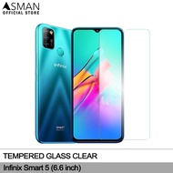 Asman Premium Tempered Glass 9H Infinix Smart 5 | 6.6 inch | Screen Protector Full Glue Anti Gores Pelindung Layar - Bening