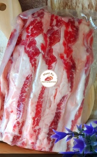 Karubi Beef / Premium Shortplate Slice / Daging Gyu Kaku- 3 mm, 500 gr