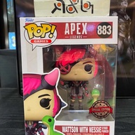 (R&G2) Funko POP Apex Legends - Wattson with Nessie Cyber Punked SE (834) with Boss Protector