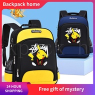 Kids school bag Primary School school bag for boy Pikachu backpack lightweight schoolbag kids school