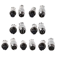 PCF* Gx16 Butting Aviation Male Connector Female Plug 2 3 4 5 6 7 8 Pin