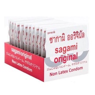 Sagami Original 0.02 ถุงยางนำเข้าจากญี่ปุ่น size M (12 pcs) แถมฟรี Sagami Original บางเพียง 0.01 มม./ 1 ชิ้น