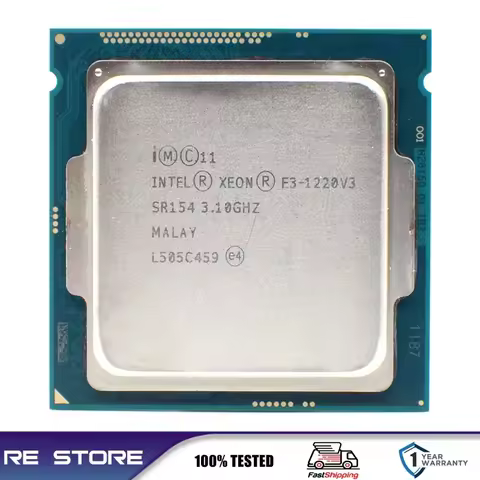 Intel xeon E3 1220 V3 3.1GHz 4 Core LGA 1150 cpu processor