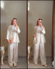 Laesha set blazer celana by keyzaa
