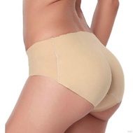 Padded Silicone Underwear Women Butt Panties Bum Seamless
