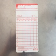 WORKER PUNCH CARD 100PCS