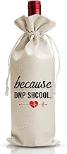 DOI-LANEE DNP Degree Gift Wine Bag, New Job Gift, Medical School Graduation Party Gift For Doctor Nu