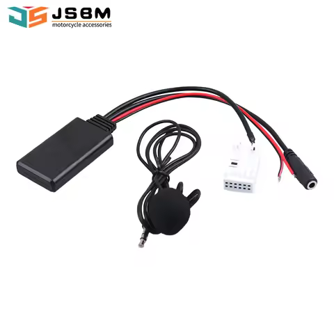 JSBM Wireless Bluetooth Module For Car AUX-In Music Adapter 12Pin Plug For VW RCD510 RCD310 RCD300 R