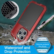 Apple 15 14 13 12 11 Pro Max Phone Case iPhone 7 8 Plus Metal Protective Case