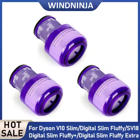 For Dyson V10 Slim V10 Digital Slim SV18 HEPA Filter Parts Handhold Wireless Vacuum Cleaner Washable