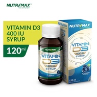 NUTRIMAX VITAMIN VIT D3 ANAK IBU HAMIL 400 IU SIRUP KESEHATAN TULANG